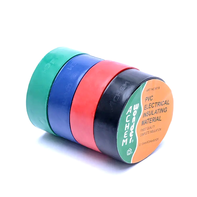 Achem wonder safety pvc electrical insulation adhesive tape_ACHEM