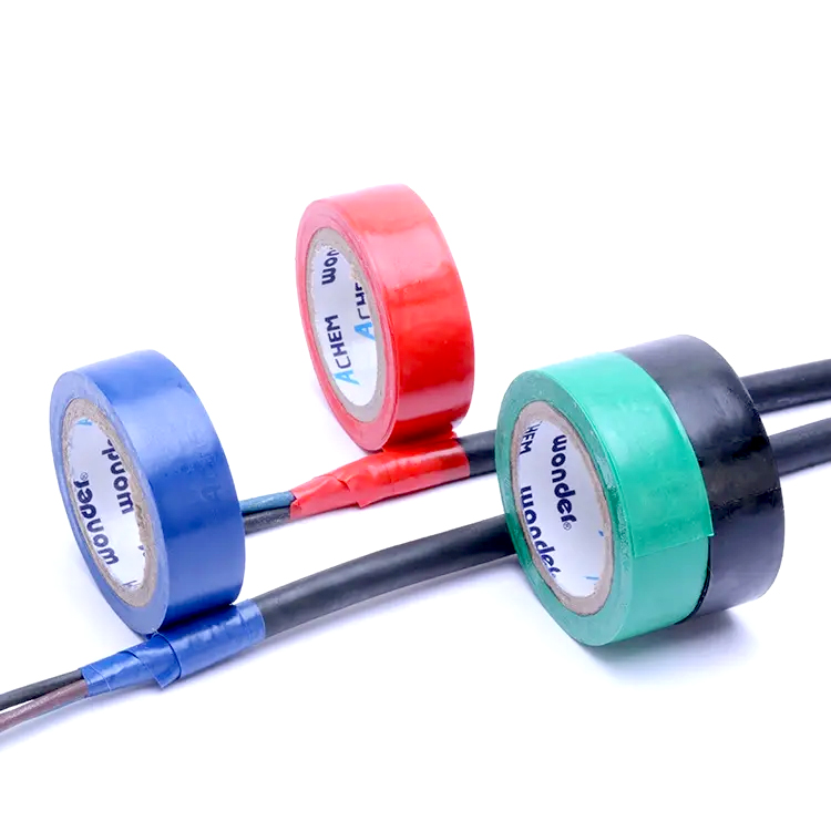 Achem wonder safety pvc electrical insulation adhesive tape_ACHEM