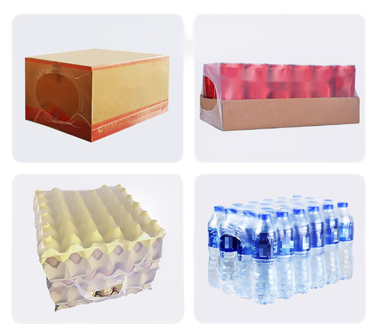 PE / PVC/ POF Polyolefin Shrink Film Clear Shrinkable Multi Pack Film Wrapping Bottles Soft Roll Plastic Wrap
