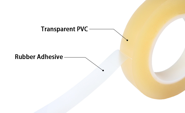 PVC Food Cans Tape Transparent Food Packaging Tape Tins Cans Sealing Tape For Cookie Biscuit Tins Mooncake Tins