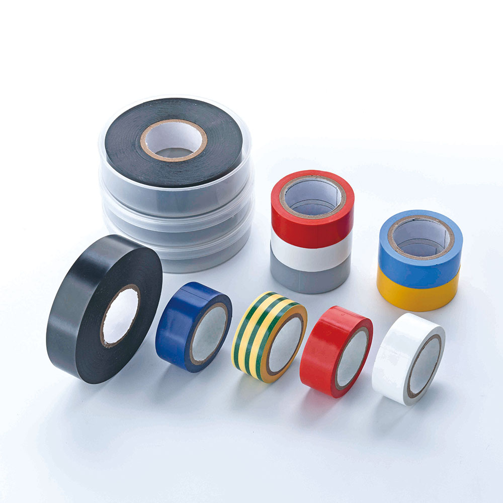PVC Electrical Insulating Insulation Tape Flame Retardant pvc tape roll bla